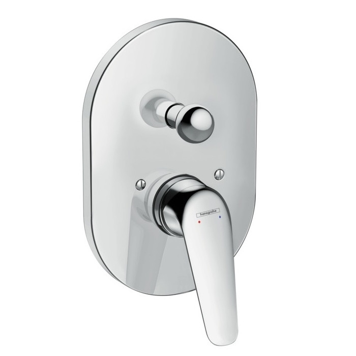 

Смеситель для ванны Hansgrohe Novus однорычажный, см, хром
