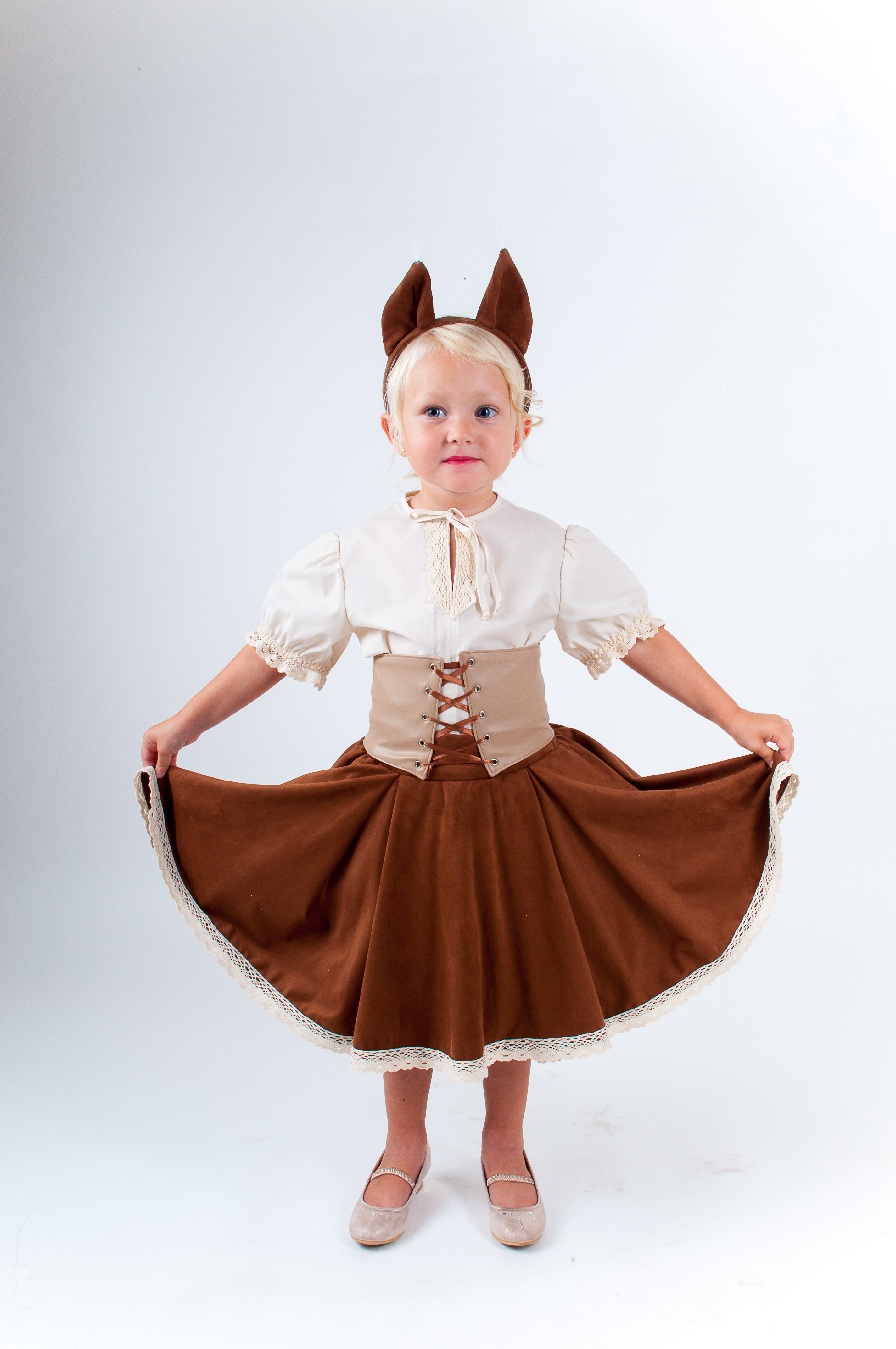 

Костюм Белочки для девочки Colombina Kids 104 см