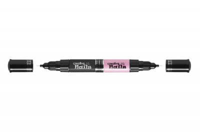 

Детский лак-карандаш для ногтей Creative Nails на водной основе 2 цвета Черный и Розовый (SKL17-223450)