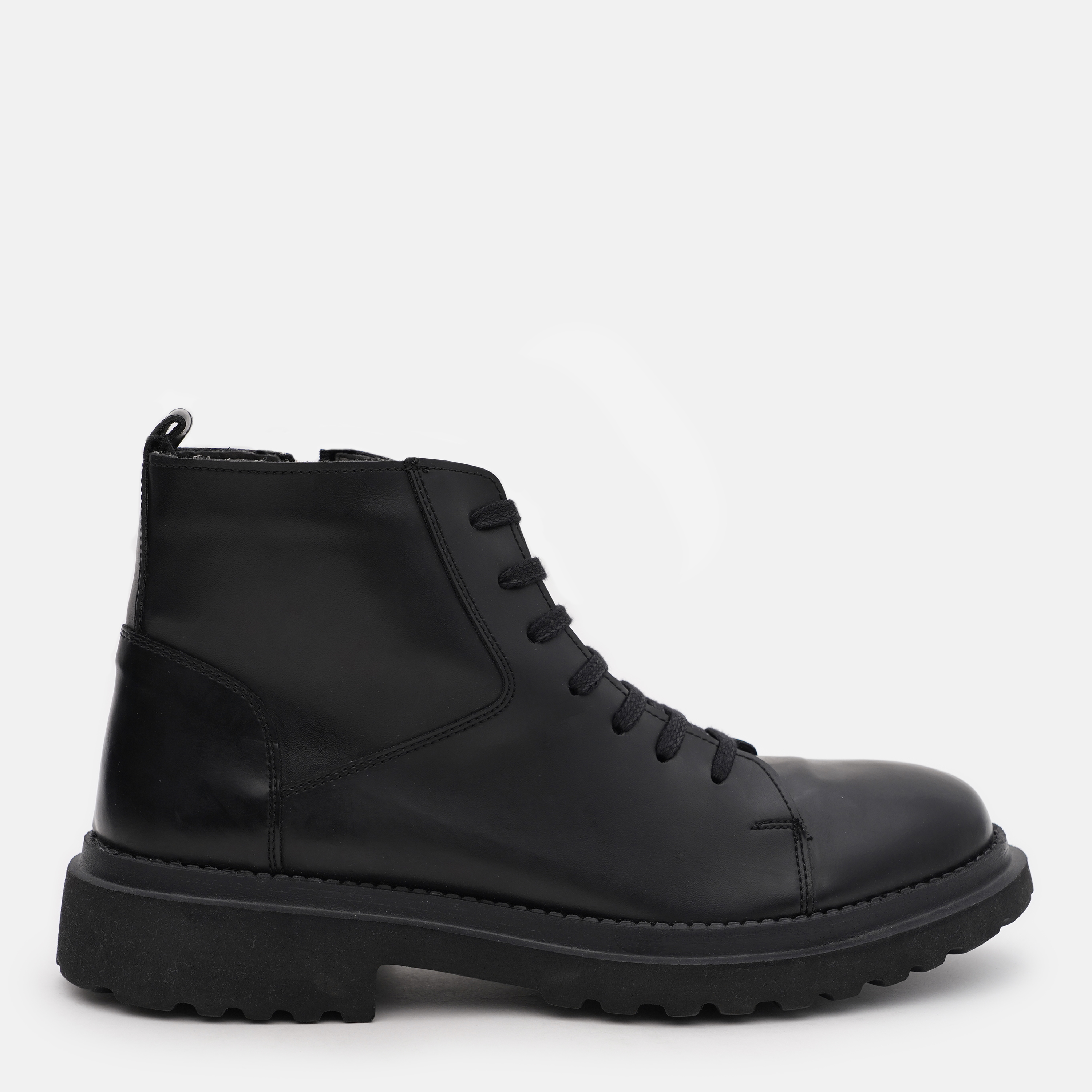 Акция на Взуття чоловіче черевики DeFacto M5246AZ 43 Чорні от Rozetka
