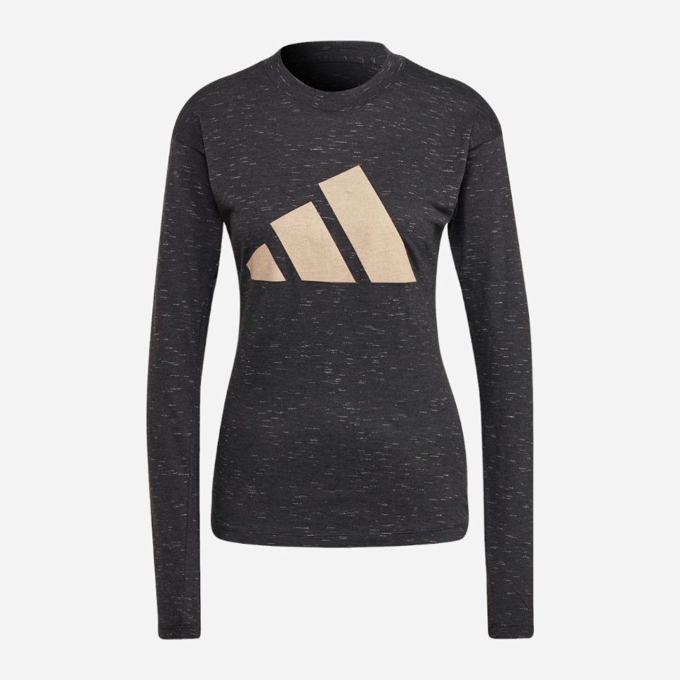 Акція на Лонгслів довгий жіночий Adidas W Win Tee Ls H48391 XXL Чорний від Rozetka