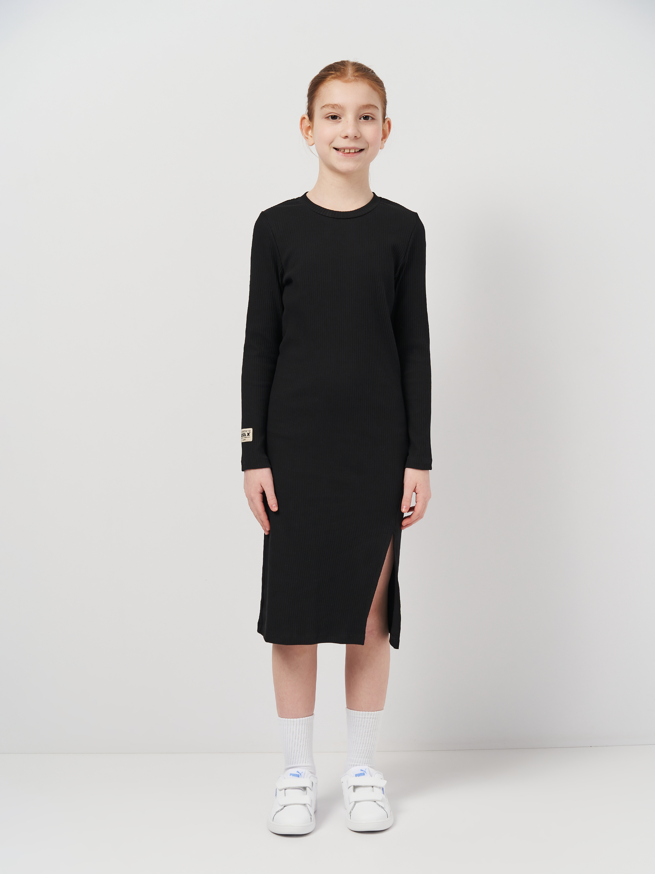 Акція на Підліткове плаття для дівчинки Бемби PL403-Y00 146 см Чорне (14403727468.Y00) від Rozetka