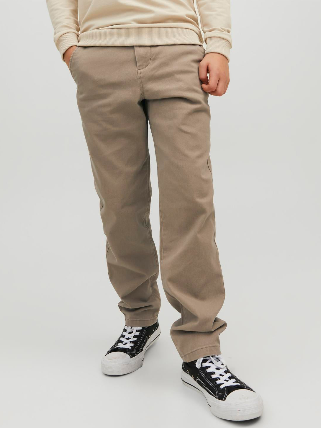 Подростковые брюки для мальчика Jack & Jones GD-00068426 146 см Бежевые ...