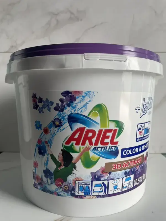 Стиральный порошок Ariel Actilift + Lenor, 10,5kg H0025(1) – фото ...