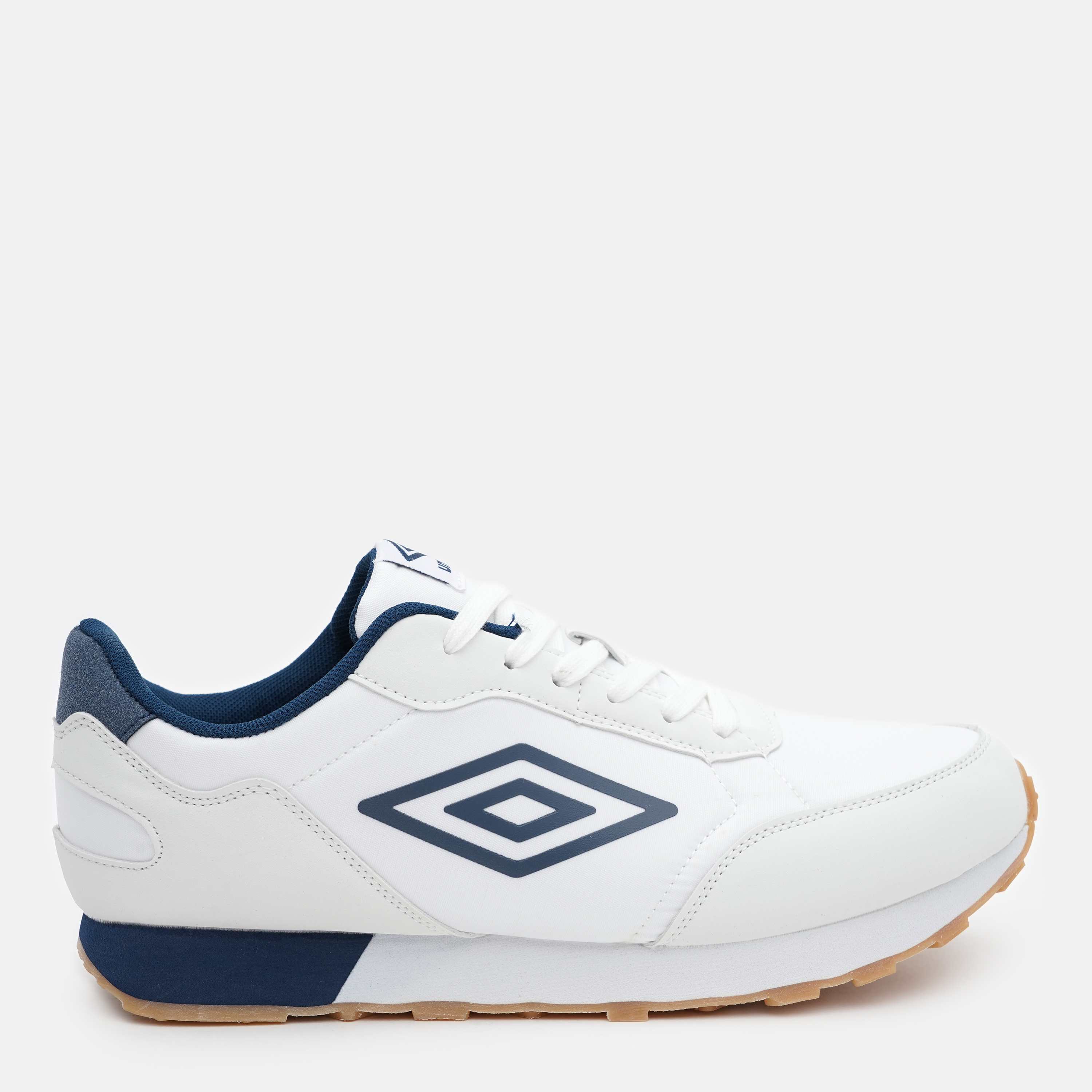 Акція на Чоловічі кросівки Umbro Addison 40386U-ME4 42 (8.5UK) 26.5 см Білий/Синій від Rozetka