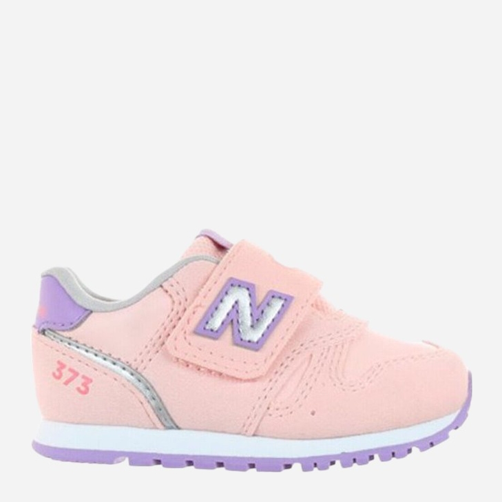 Акція на Дитячі кросівки для дівчинки New Balance 373 IZ373XK2 25 (8US) Рожевий/Фіолетовий від Rozetka
