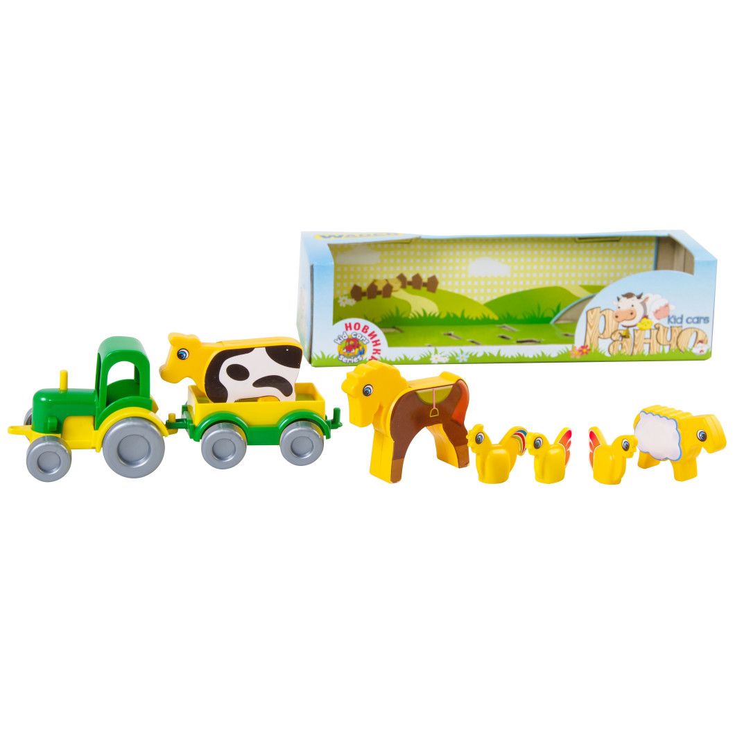 

Набор игрушечных машинок Tigres Kid Сars Ранчо (39280)