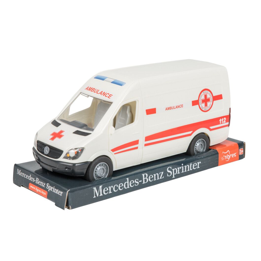 

Игрушечная машинка Tigres Mercedes-Benz Sprinter Скорая помощь на планшетке (39712)