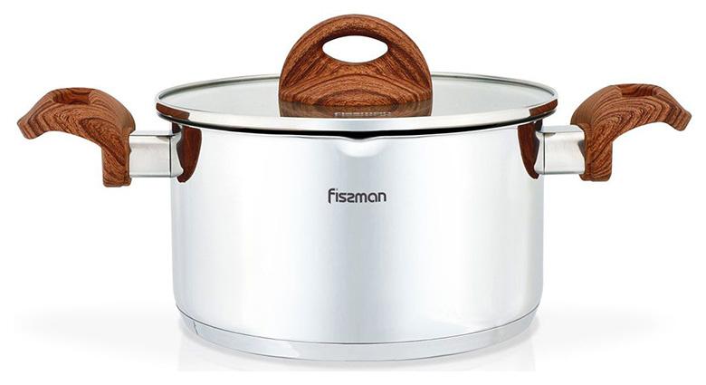 

Кастрюля из нержавейки Fissman Altea 3.1 л Ø20 см индукционная с мерной шкалой и крышкой-дуршлагом (FN-SS-5168)