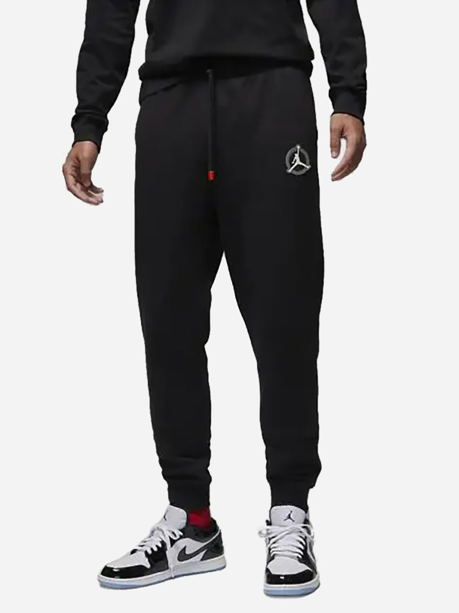 Акція на Спортивні штани чоловічі Nike M Flt Mvp Hbr Flc Pant 2 DV7596-010 S Чорні від Rozetka