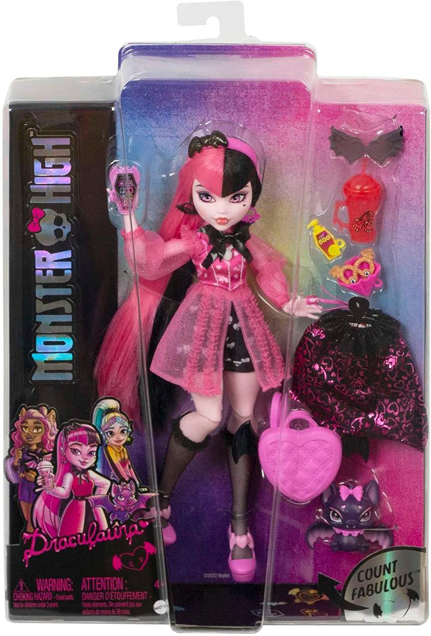 Кукла Монстер Хай Дракулаура Monster High Draculaura Doll G3 Дракулора  Монстро-классика HHK51 Mattel – фото, отзывы, характеристики в  интернет-магазине ROZETKA от продавца: MD&Co | Купить в Украине: Киеве,  Харькове, Днепре, Одессе, Запорожье,