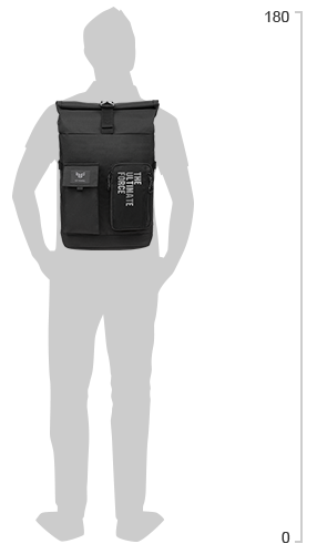 Рюкзак для ноутбука Asus Tuf VP4700 17" Black (90XB06Q0-BBP010) — фото 8