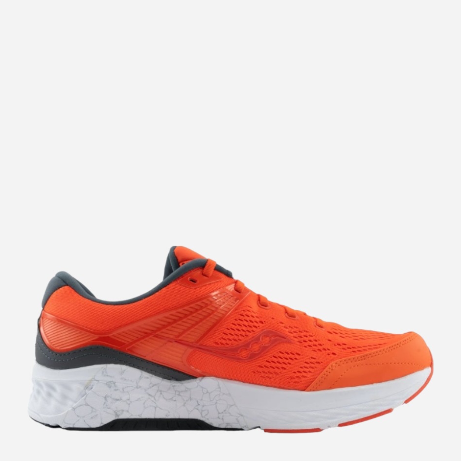 Акція на Чоловічі кросівки для бігу Saucony 4S S20601-30 46.5 (12US) 30 см Помаранчевий/Сірий від Rozetka