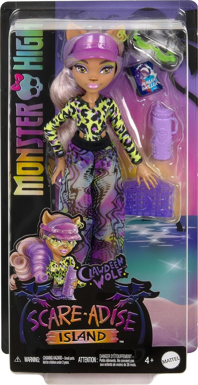 Кукла Монстер Клодин Вульф пляжный Остров страха Monster High Scare-adise  Island Clawdeen Wolf HRP67 – фото, отзывы, характеристики в  интернет-магазине ROZETKA от продавца: Bambamtoys | Купить в Украине:  Киеве, Харькове, Днепре, Одессе,