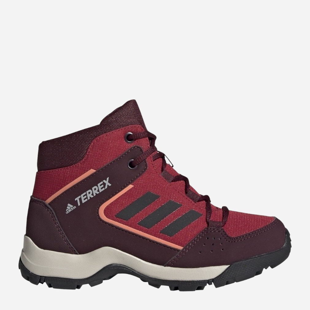 Акція на Дитячі високі кросівки для дівчинки adidas Terrex Hyperhiker K G26534 30.5 Бордові від Rozetka