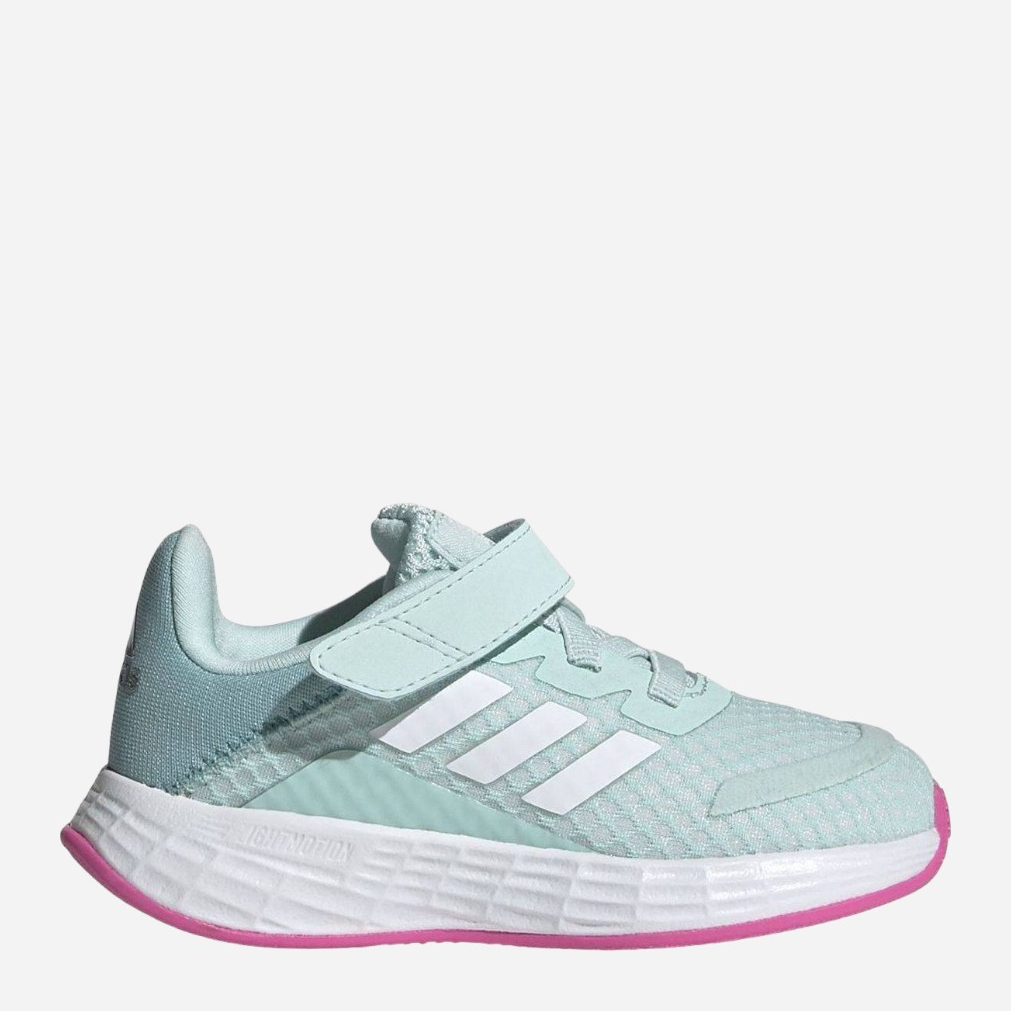 Акція на Дитячі кросівки для дівчинки adidas Duramo Sl I GW2234 21 М\'ятні від Rozetka