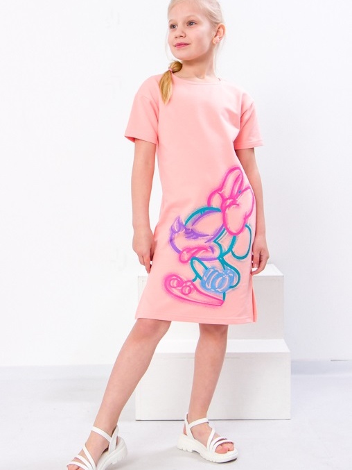 Акція на Дитяча літня сукня для дівчинки Носи своє 6260-057-33-1 122 см Персик (Мінні) (p-10364-111110) від Rozetka