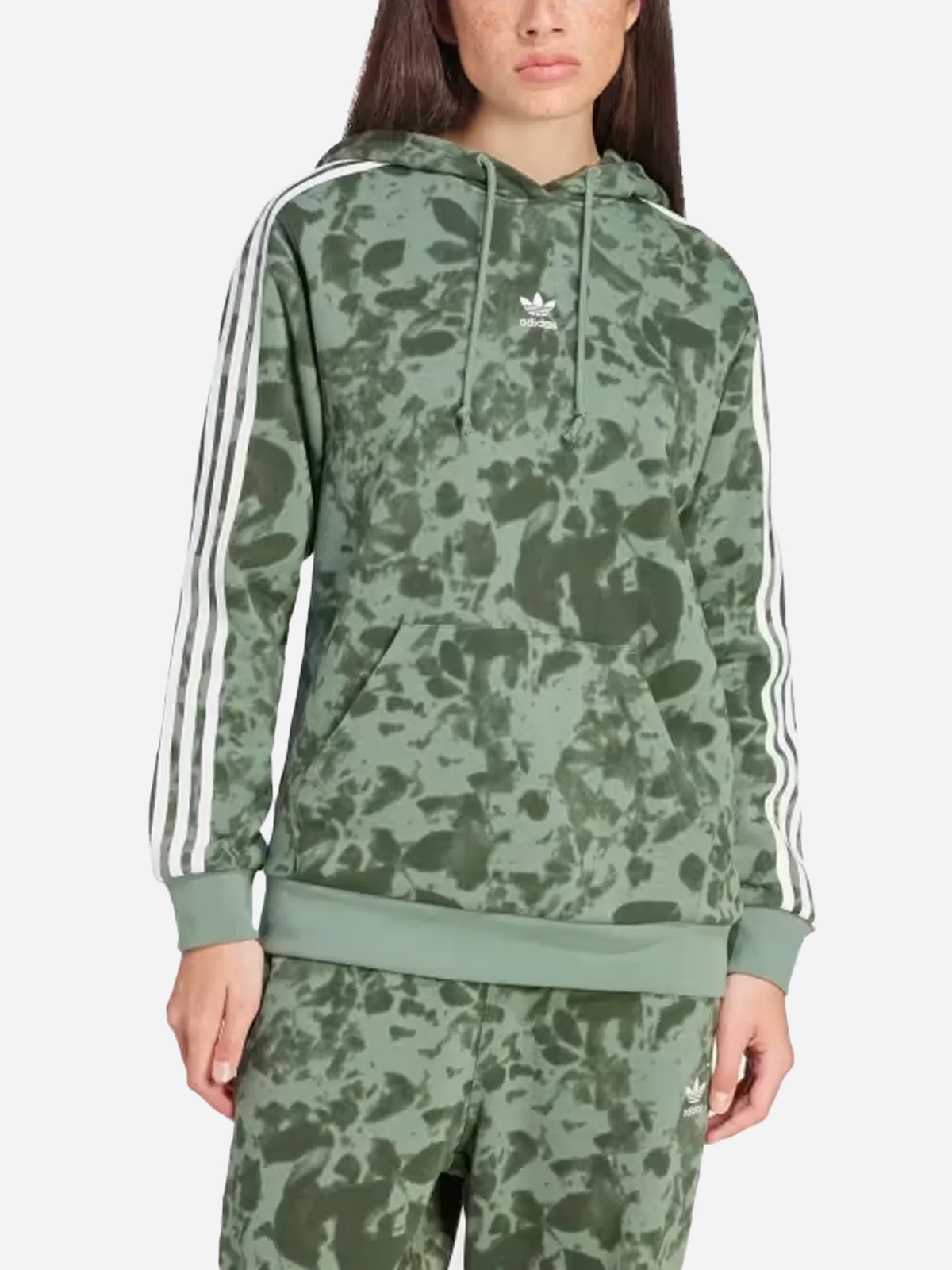 Акція на Худі жіноче Adidas W IX5999 XS Зелене від Rozetka