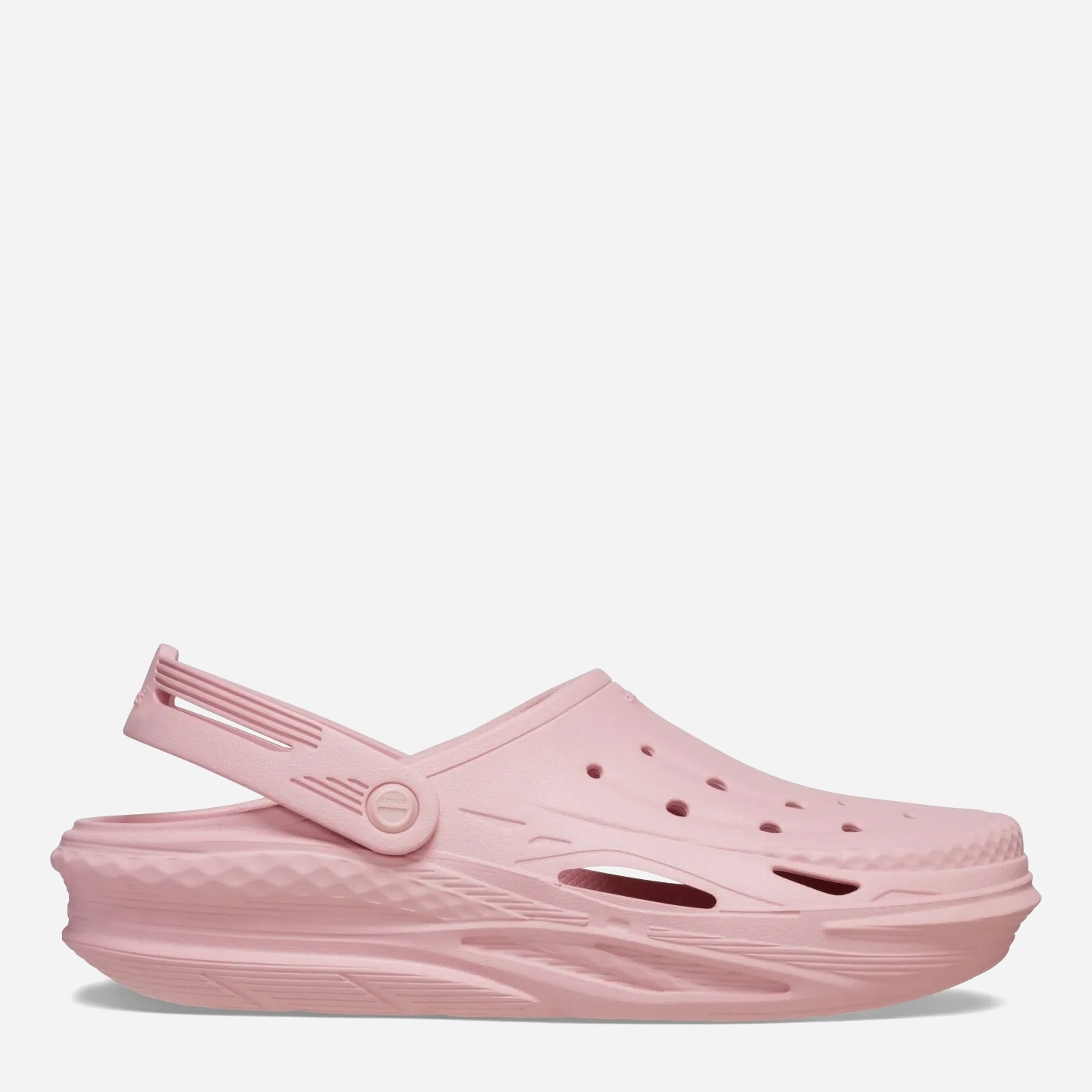 Акція на Жіночі крокси Crocs Off Grid Clog 209501-606-M5/W7 37-38 23 см Petal Pink від Rozetka