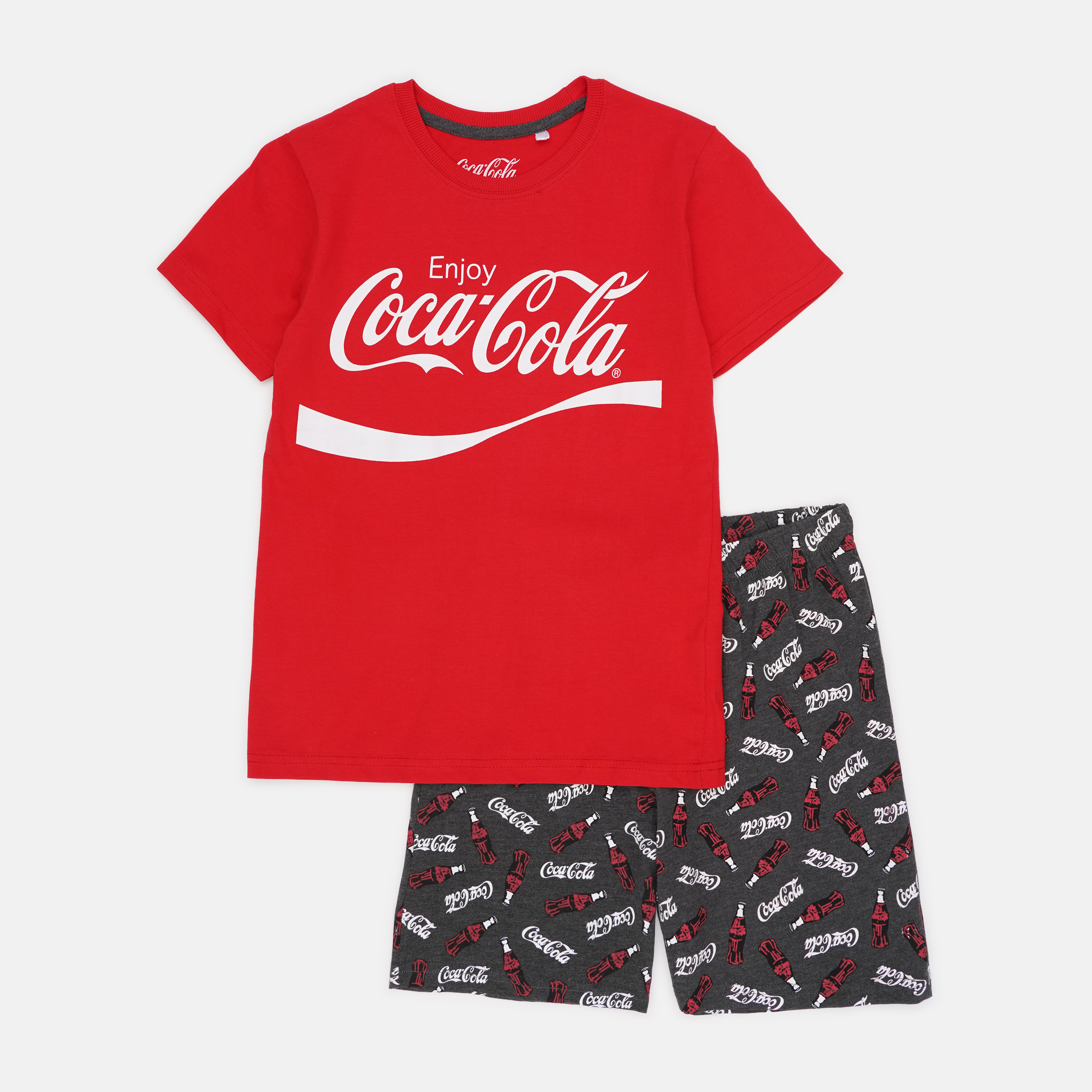 Акція на Підліткова літня піжама для хлопчика Disney Minnie Mouse 52-04-3273 152 см Червоний/Темно-сірий від Rozetka