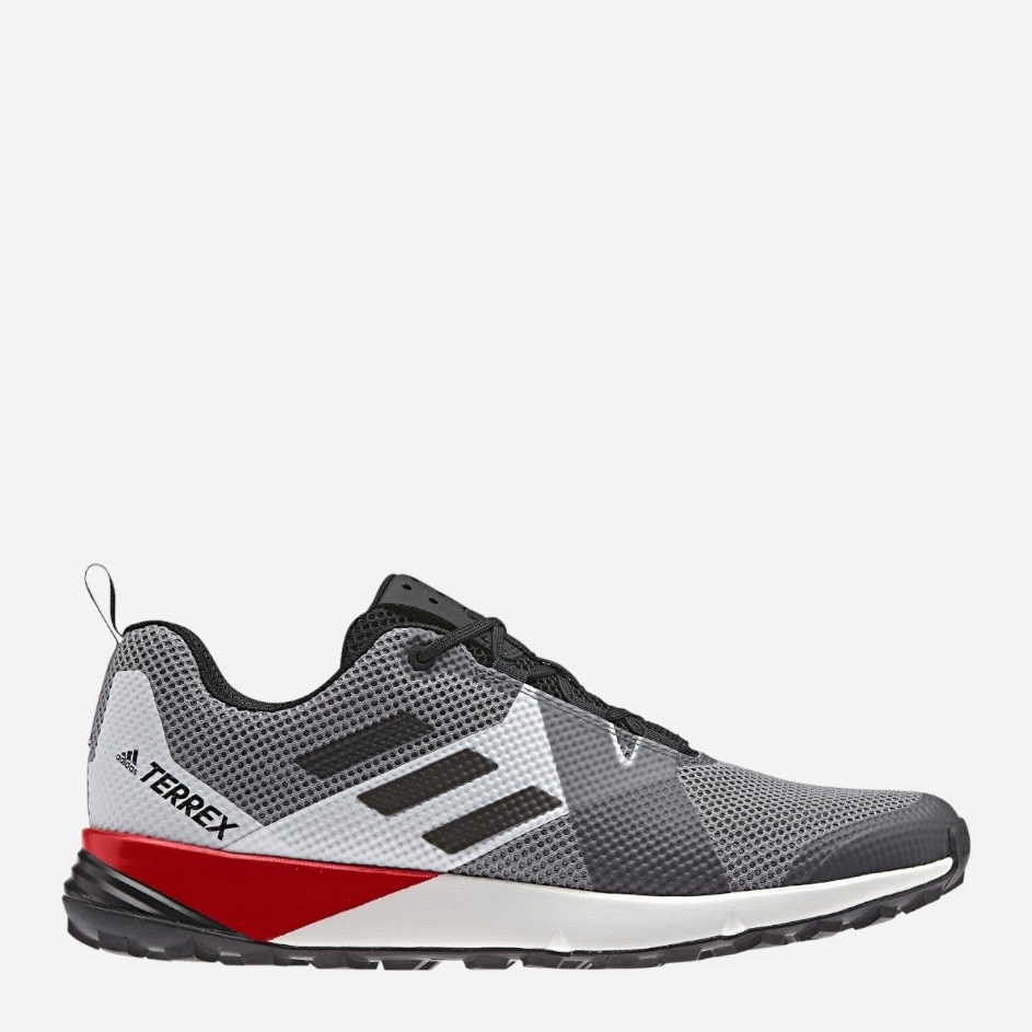 Акція на Чоловічі кросівки для бігу adidas Terrex Two BC0499 38.5 Білий/Сірий від Rozetka