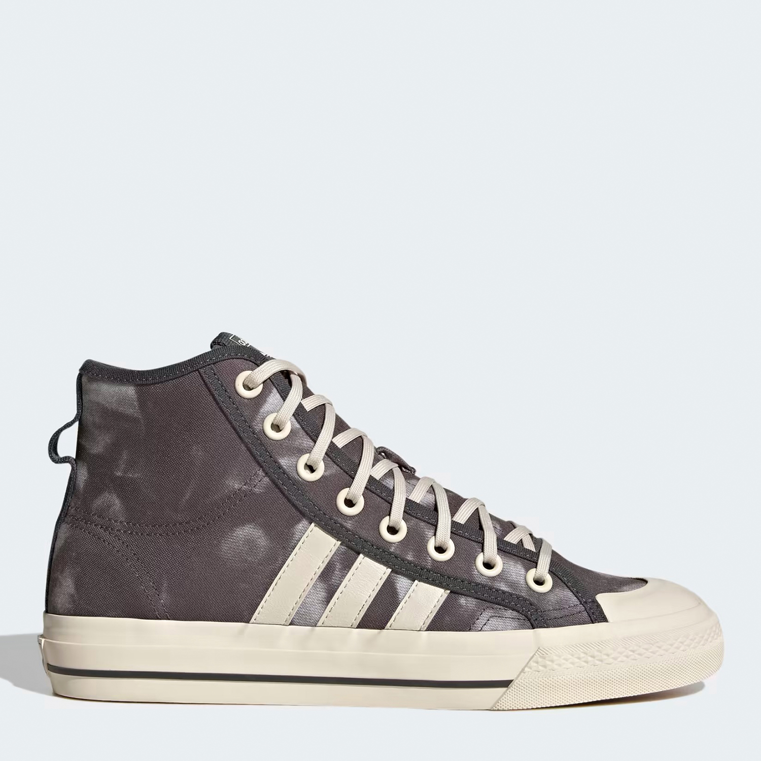 Акція на Чоловічі кеди високі Adidas Nizza HI RF GX4586 40 (6.5UK) 25 см Сірі від Rozetka