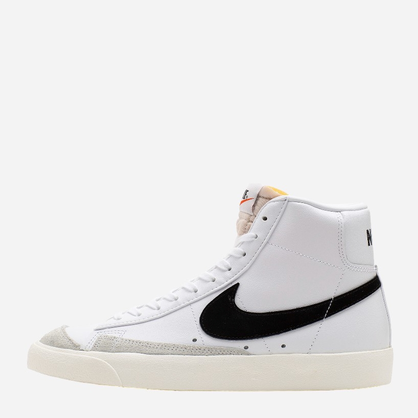 Акція на Чоловічі кеди високі Nike Blazer Mid '77 Vintage BQ6806-100 44.5 Білі від Rozetka