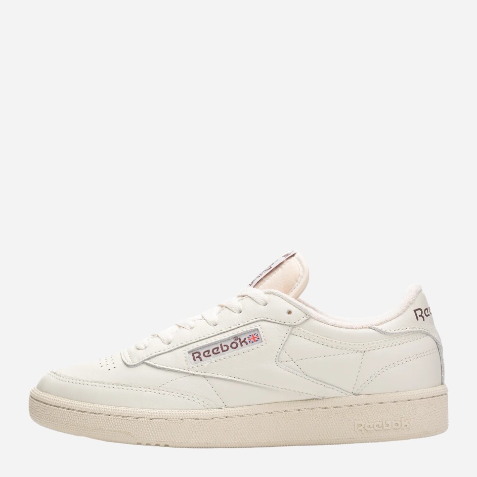 Акція на Чоловічі кеди низькі Reebok Club C 85 Vintage 100007795 43 Бежеві від Rozetka