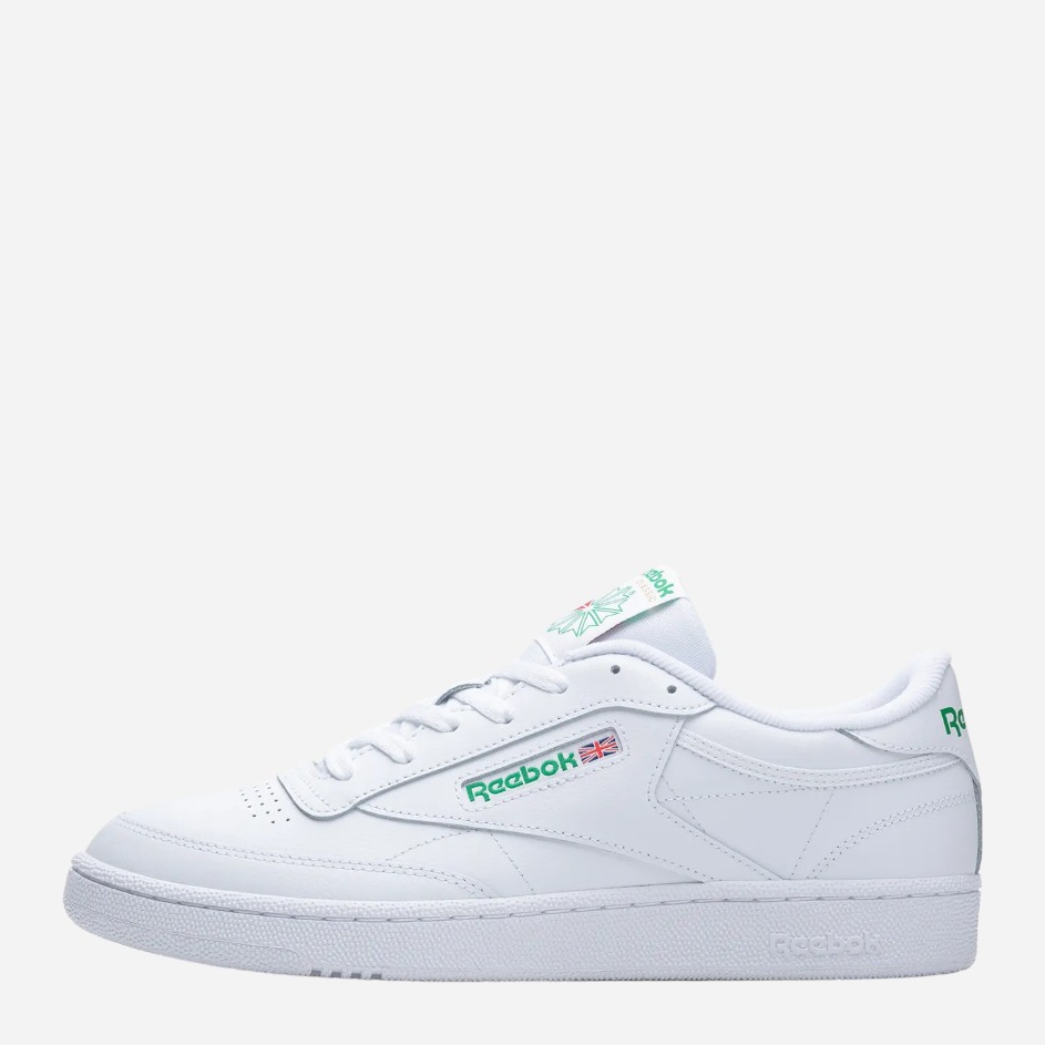 Акція на Чоловічі кеди низькі Reebok Club C 85 100000155 43 Білі від Rozetka