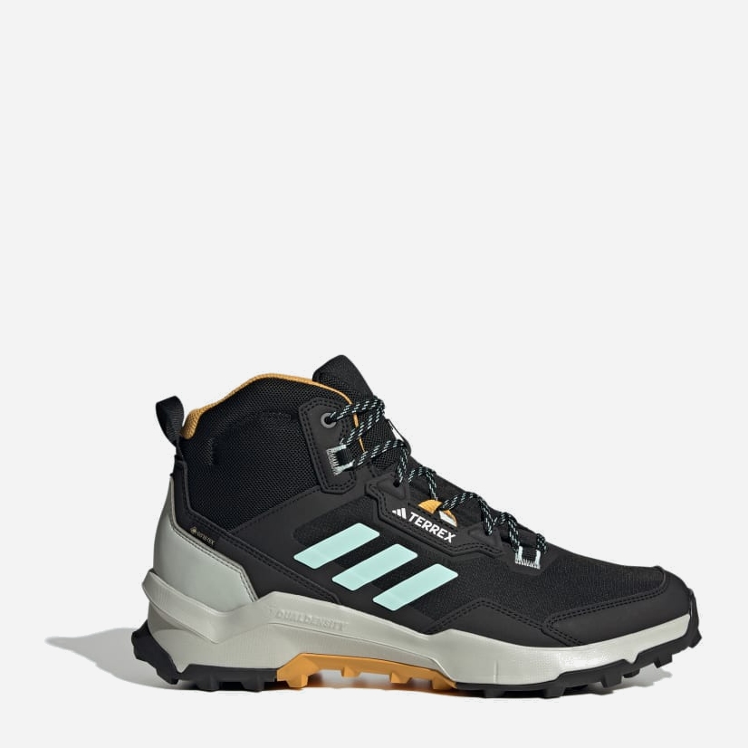 Акція на Чоловічі черевики для трекінгу з Gore-Tex adidas Terrex Ax4 Mid Gtx IF4849 40.5 Чорні від Rozetka