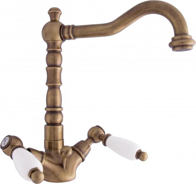 

Смеситель для умывальника Emmevi DECO ceramica бронза BR121613