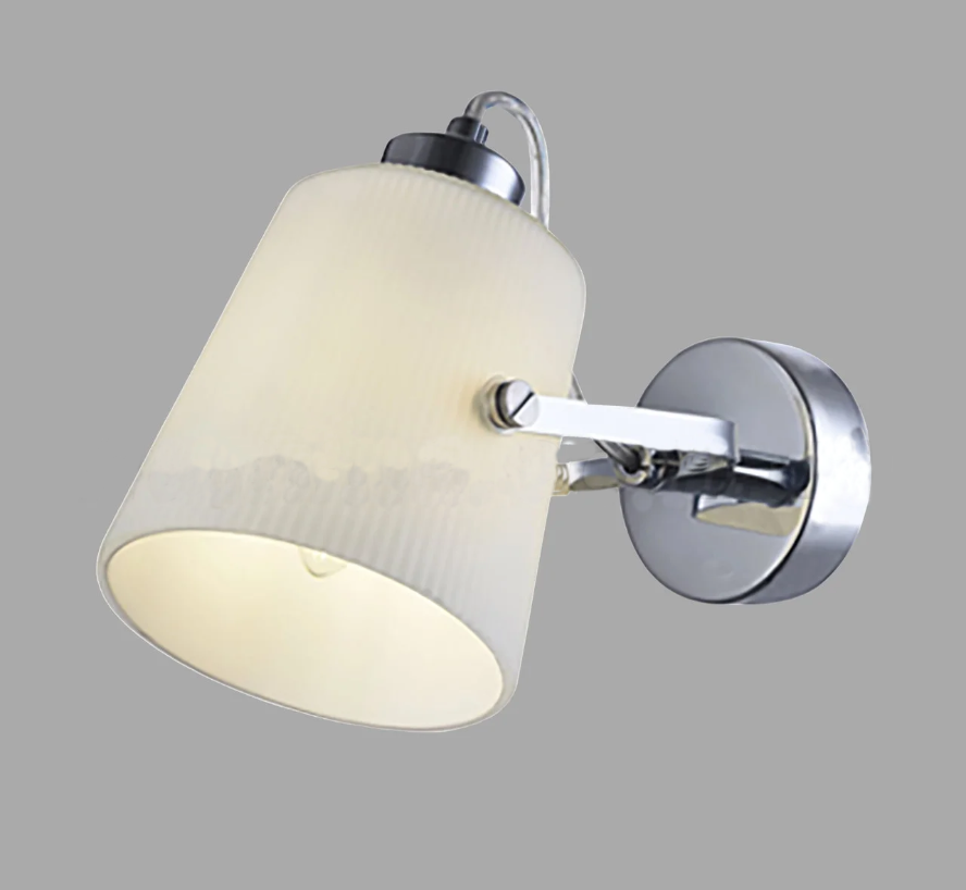 

Бра поворотное на одну лампу Svitlight 29-P8510/1W CR/WT N