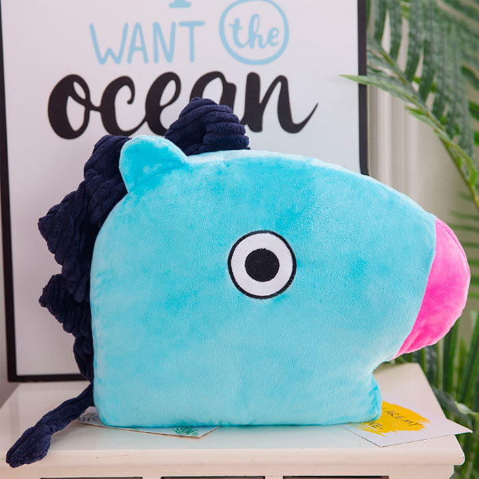 

Подушка Пони Ман Mang, Созданный Джей-Хоупом BT21 BTS БТС 50 см (8048)