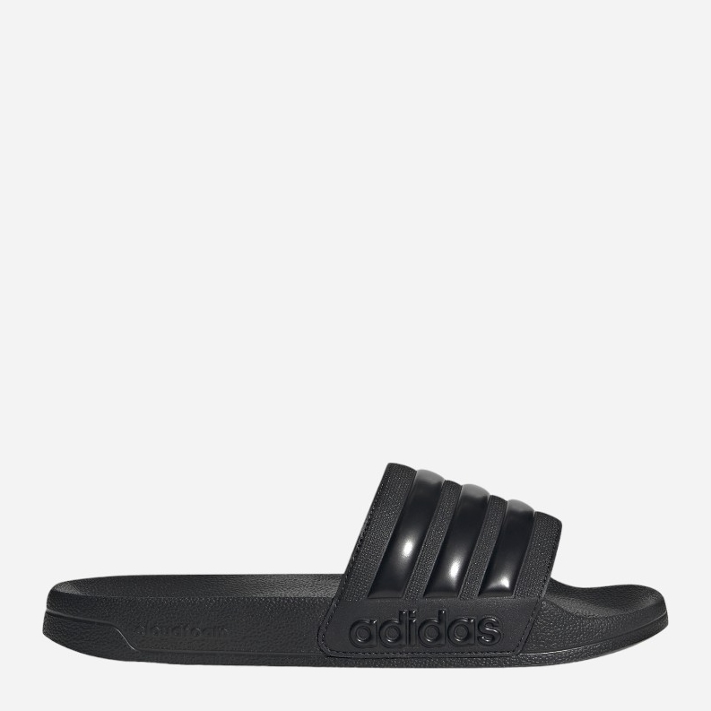 Акція на Жіночі шльопанці для пляжу Adidas Adilette Shower GZ3772 40.5 Чорні від Rozetka