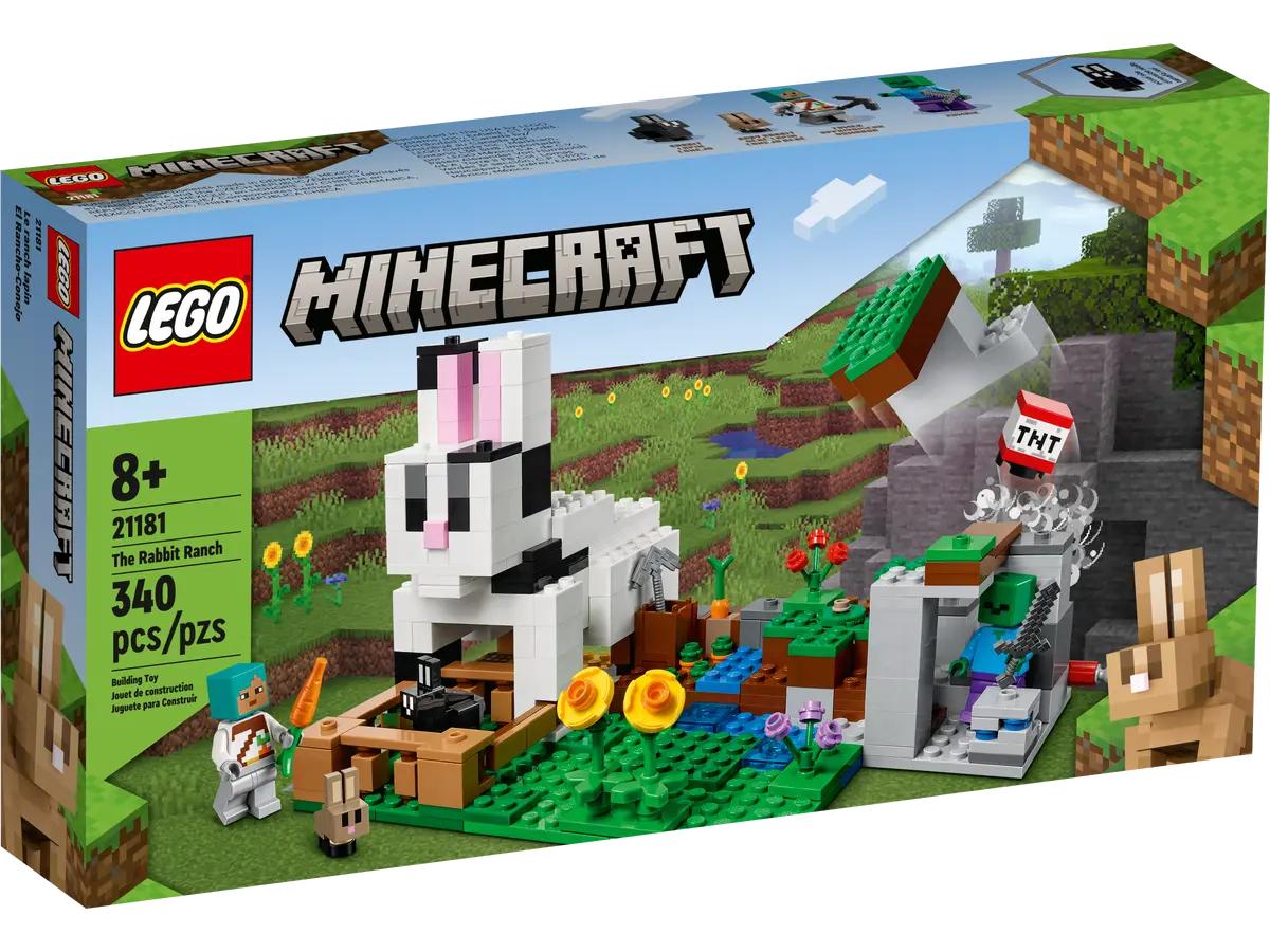 Конструктор LEGO Minecraft The Rabbit Ranch (21181) 340 деталей Лего  Кролиное ранчо, Майнкрафт. – фото, отзывы, характеристики в  интернет-магазине ROZETKA от продавца: Game World | Купить в Украине:  Киеве, Харькове, Днепре, Одессе, Запорожье, Львове