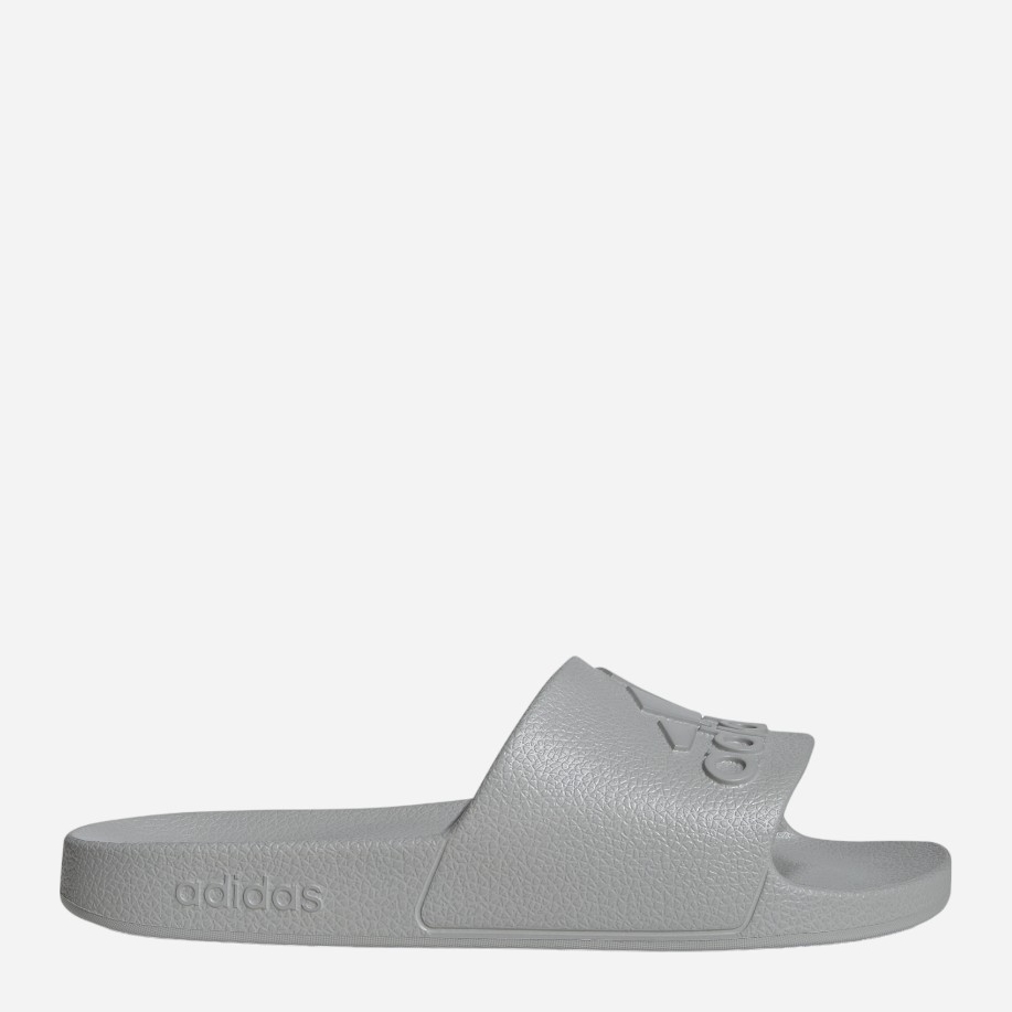 Акція на Чоловічі шльопанці для пляжу Adidas Adilette Aqua IF6068 44.5 Сірі від Rozetka