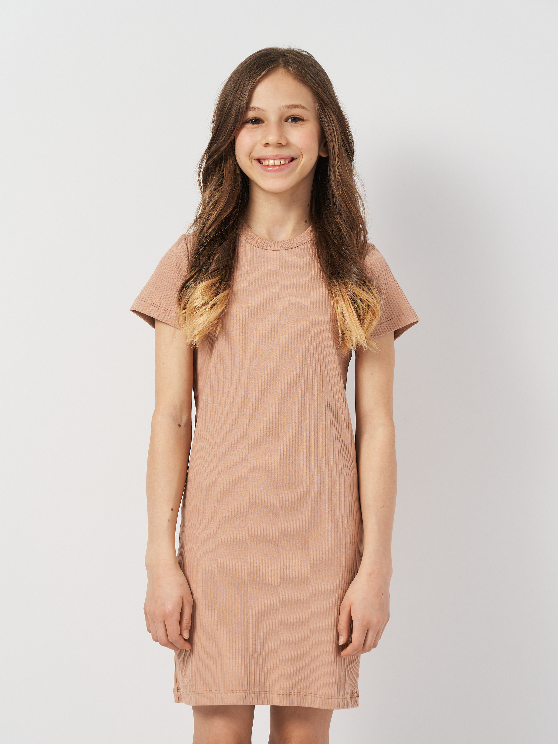 Акція на Дитяче літнє плаття для дівчинки Бембі PL402-G00 128 см Бежеве (14402327443.G00) від Rozetka