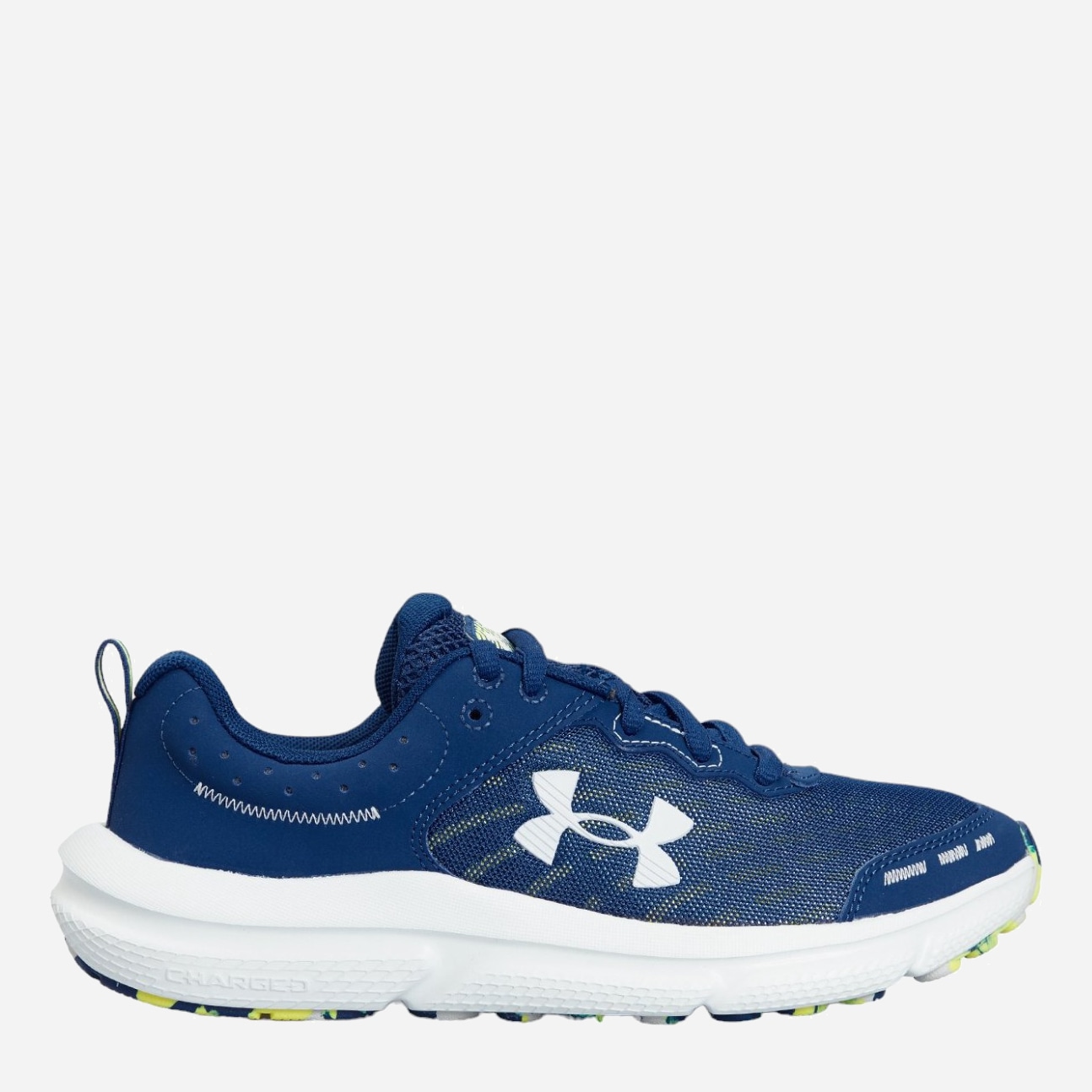 Акція на Підліткові кросівки для хлопчика Under Armour UA BGS Assert 10 3026182-400 35,5 (3,5) Сині від Rozetka