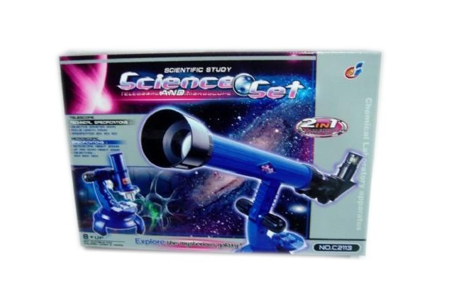 

Детский набор 2в1 телескоп и микроскоп Huada Toys (C2113)