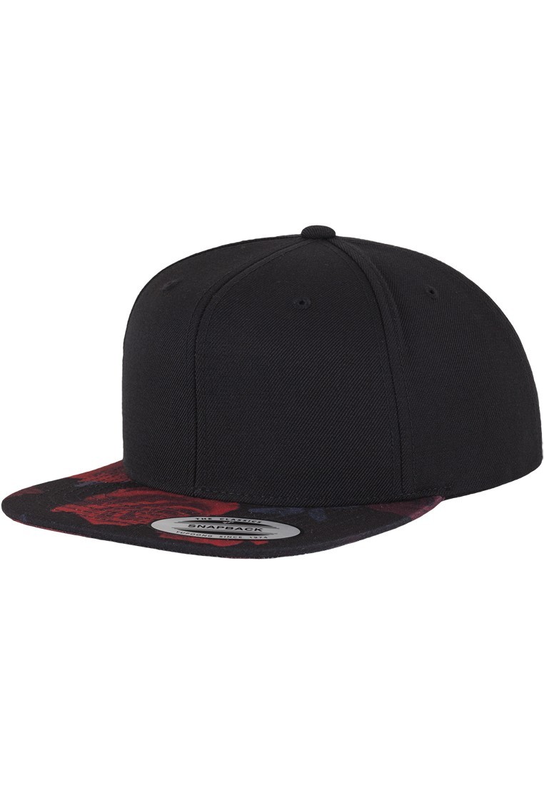 

Кепка Snapback Flexfit черная с цветочным козырьком принт розы, Кепка Snapback Flexfit черная с цветочным козырьком принт розы One Size