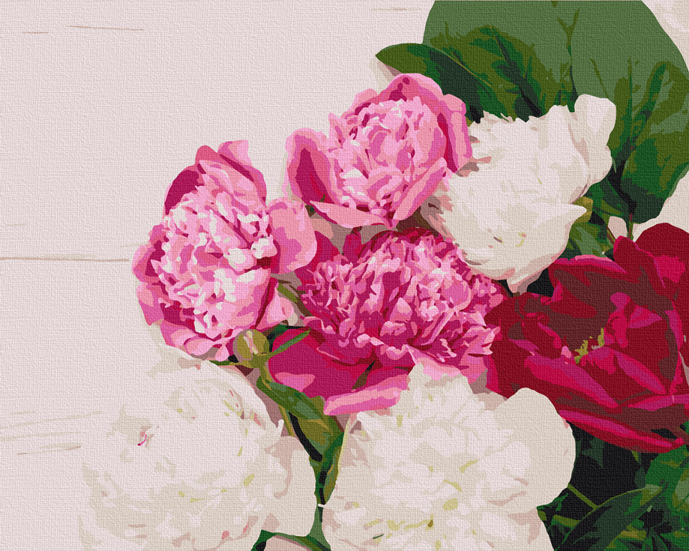 

Картина по номерам. Art Craft "Пионовая фиеста" 40*50 см 13107-AC