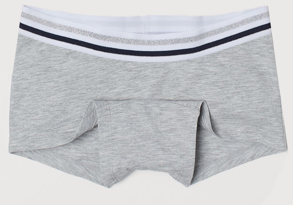 

Трусики для девочки H&M 0577494018 170 СМ Серый 63343