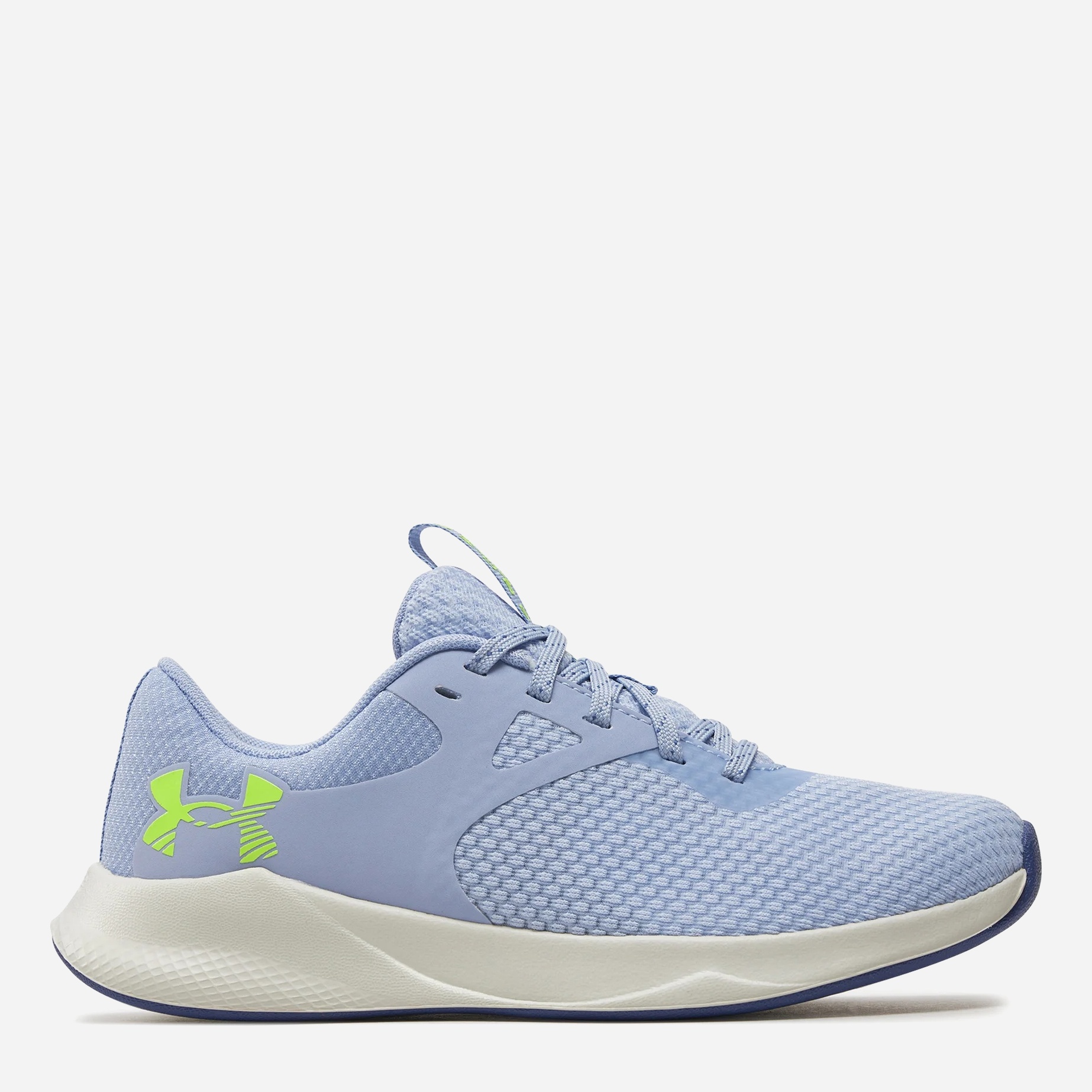 Акція на Жіночі кросівки для залу Under Armour Charged Aurora 2 3025060-504 39 (8US) 25 см Блакитні від Rozetka