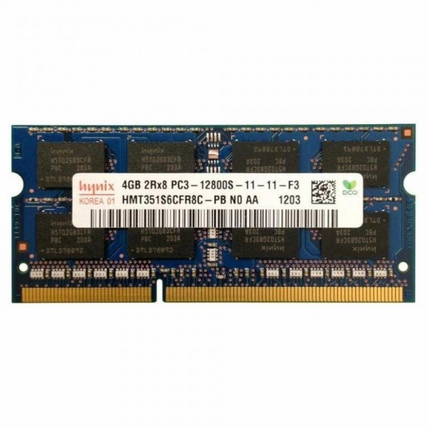 

Модуль памяти HYNIX SODIMM 4G DDR3 1600MHz (HMT351S6CFR8C-PB) (F00221030)