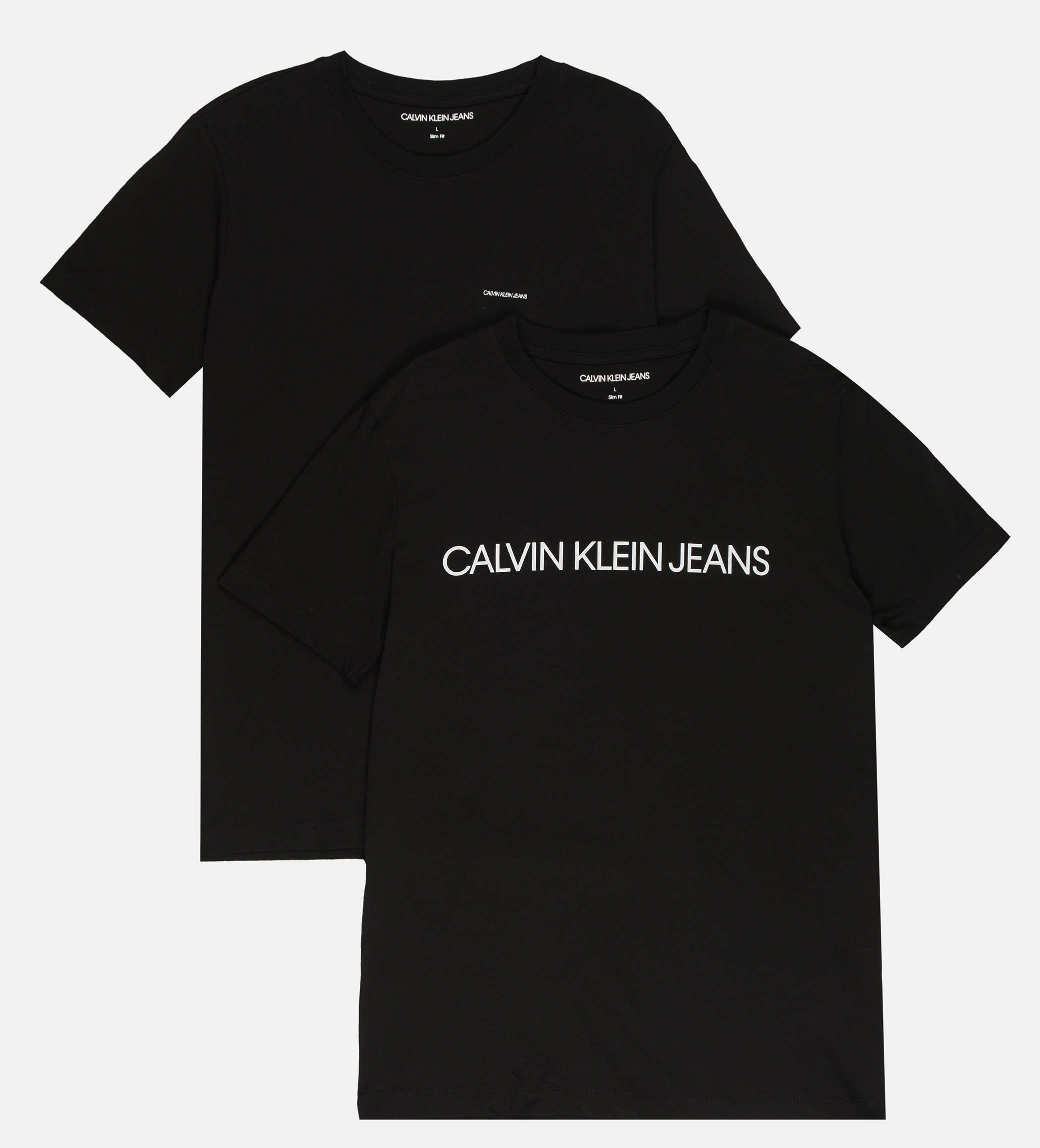 

Футболка Calvin Klein Jeans 2 Pack Tee Institutional Logo J30J317598-BEH XXL CK Black