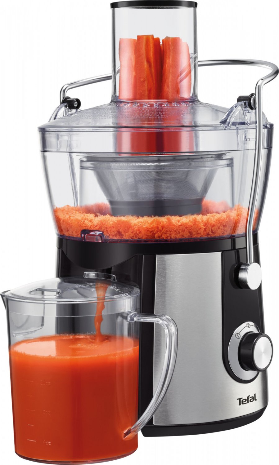 

Соковыжималка центробежная TEFAL JUICE EXPRESS ZE550D38