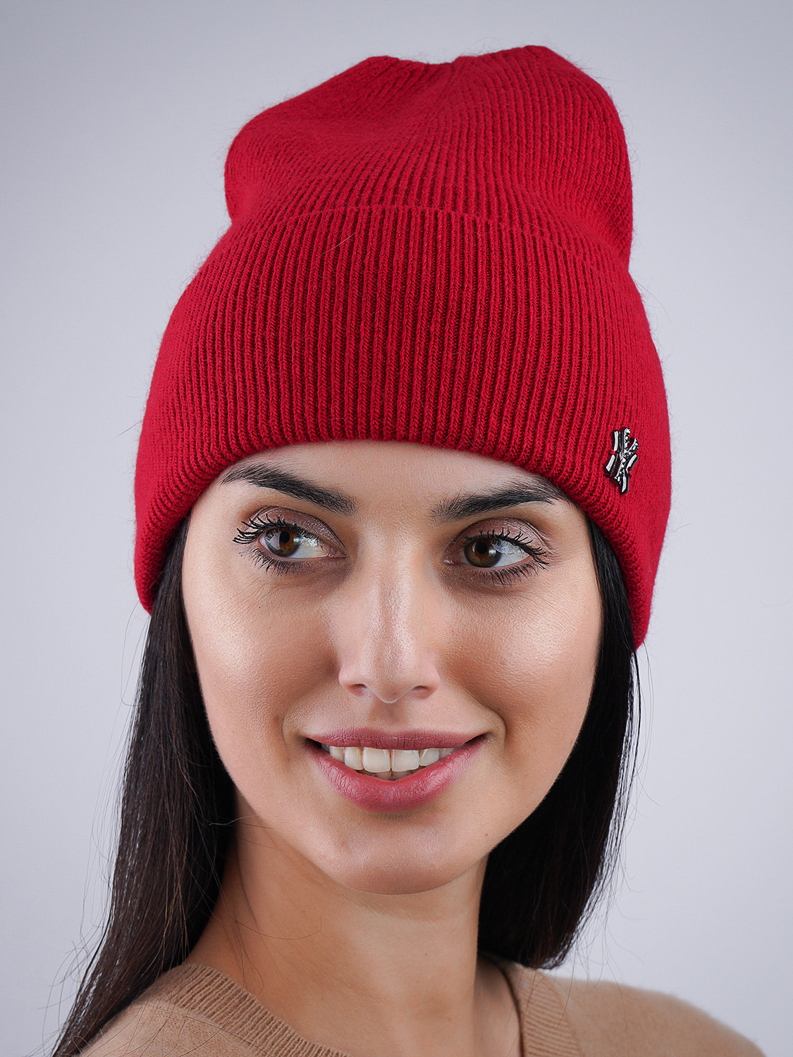 

Шапка SumWin Мak NY NY-003-649 54-57 см Вишневая