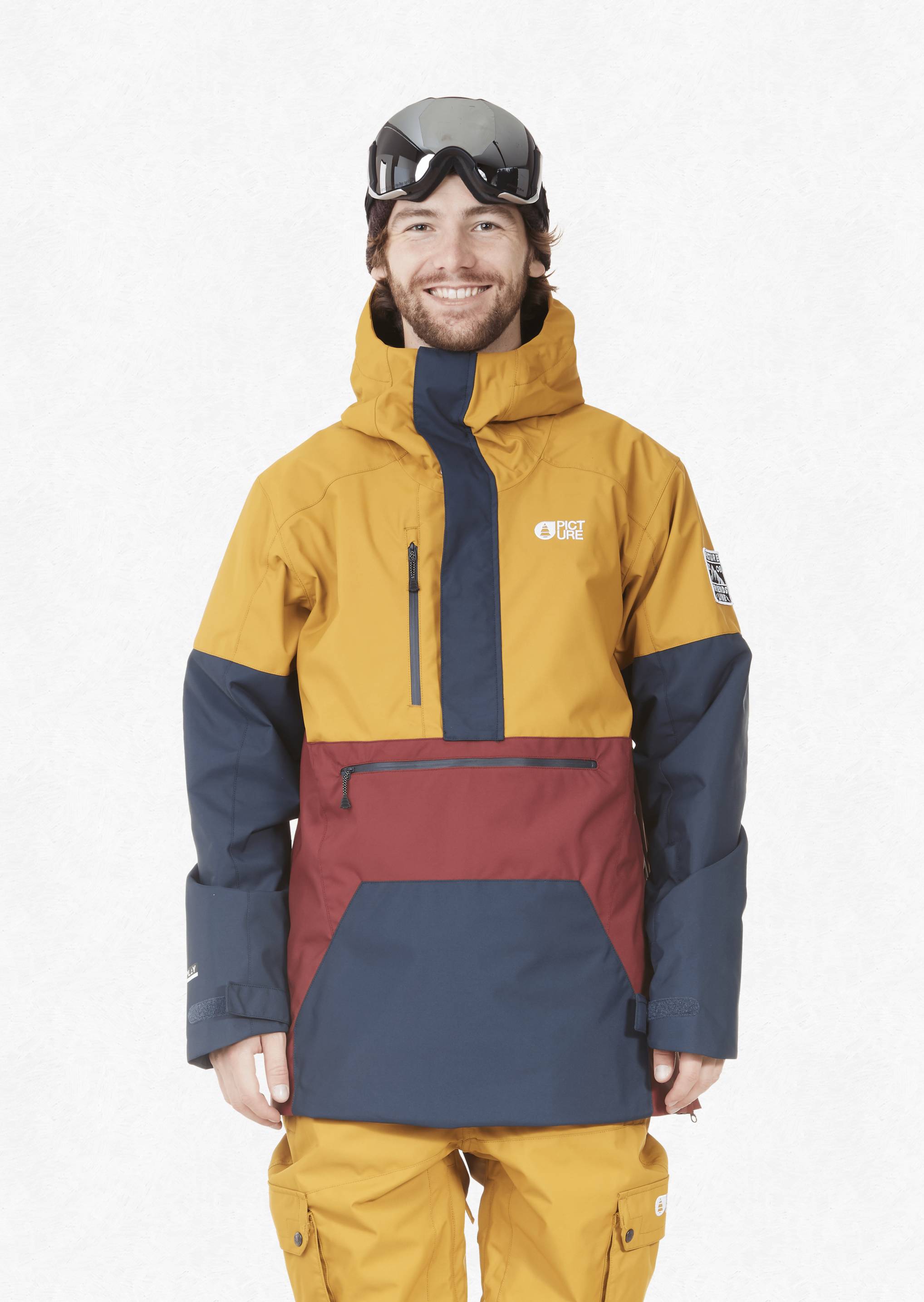 

Куртка Picture Organic Trifid XL Синий-Желтый