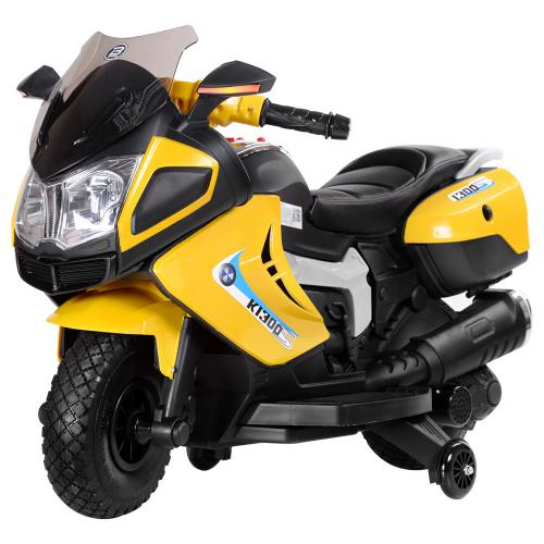 

Детский мотоцикл Bambi M 3625EL-6 желтый