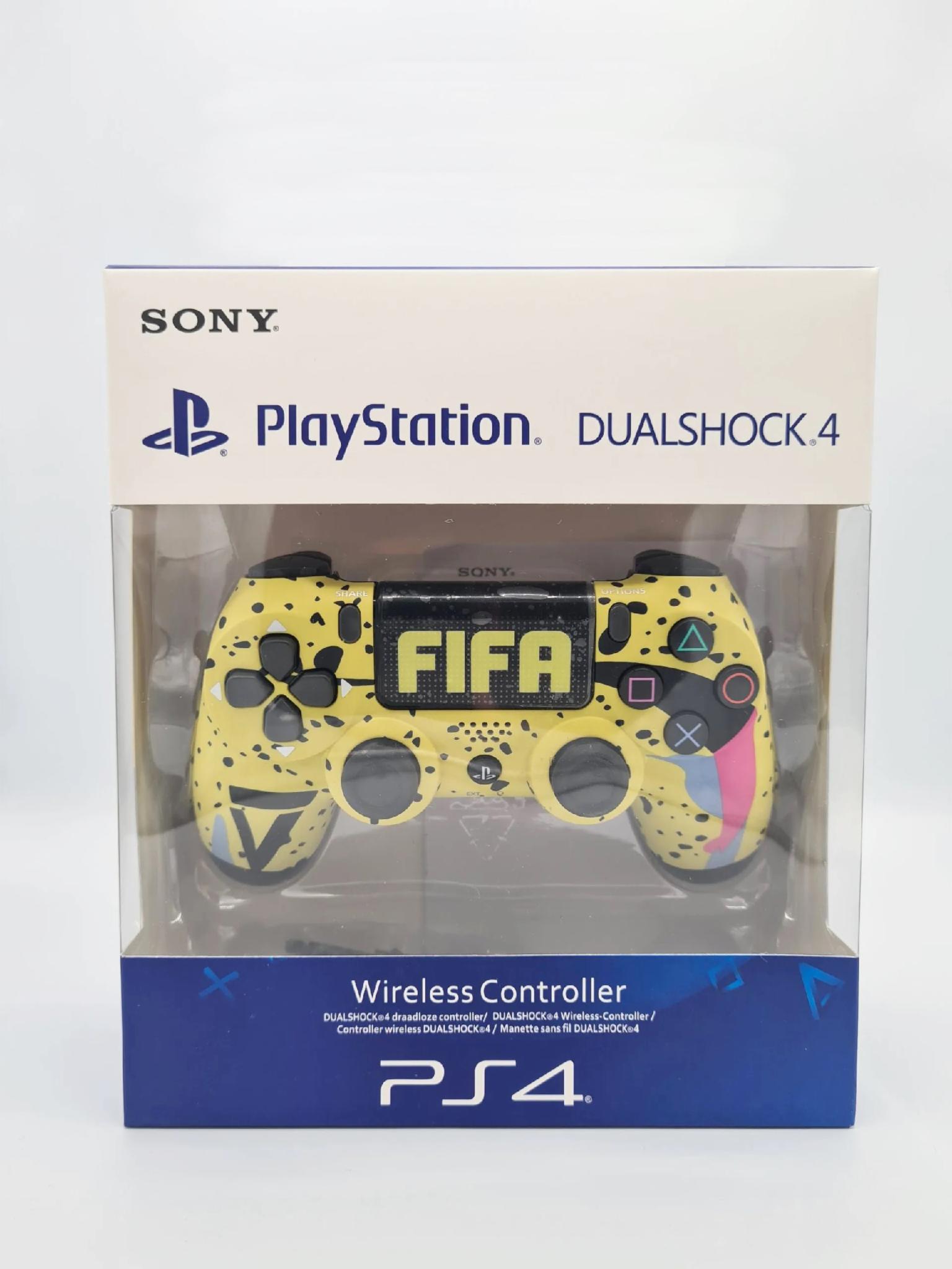 Беспроводной Геймпад PS Dualshock 4 FIFA Pro/Slim/PC/ Желтый Джойстик  PlayStation – фото, отзывы, характеристики в интернет-магазине ROZETKA от  продавца: Добре ТУТ | Купить в Украине: Киеве, Харькове, Днепре, Одессе,  Запорожье, Львове